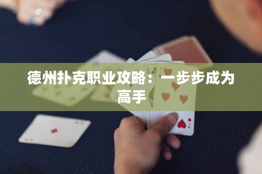 德州扑克职业攻略：一步步成为高手